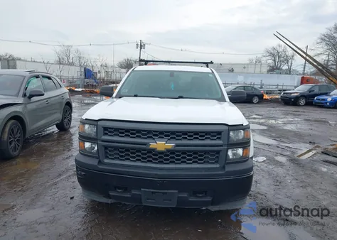 2015 Chevrolet Silverado 1500 Wt из США, поврежденный, VIN 1GCVKPEH4FZ390001
